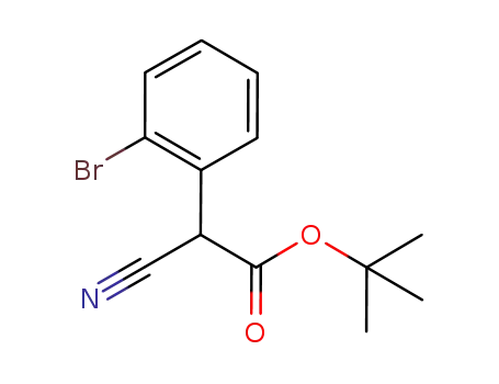 tert-butyl (2-bromophenyl)cyanoacetate