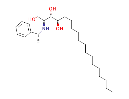 (2S,3S,4R)-2-[(R)-1-phenylethylamino]octadecane-1,3,4-triol