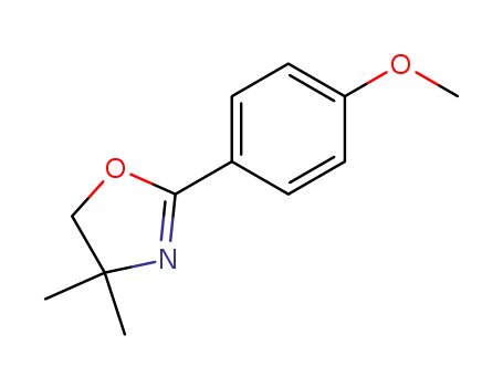 4,5-Dihydro-4,4-dimethyl-2-(4-methoxyphenyl)-1,3-oxazole