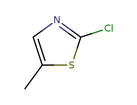Molecular Structure of 33342-65-3 (2-Chloro-5-methylthiazole)