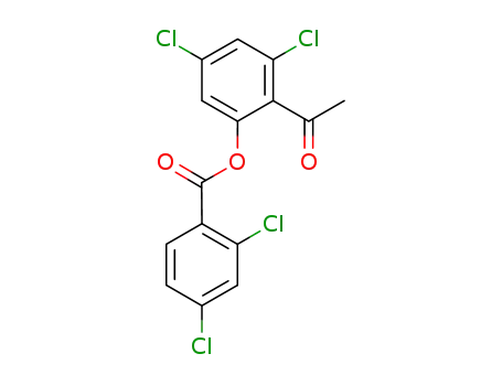 4',6-dichloro-2'-(2,4-dichlorobenzoyloxy)acetophenone