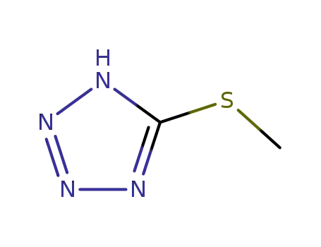 Molecular Structure of 29515-99-9 (5-(Methylthio)-1H-tetrazole)