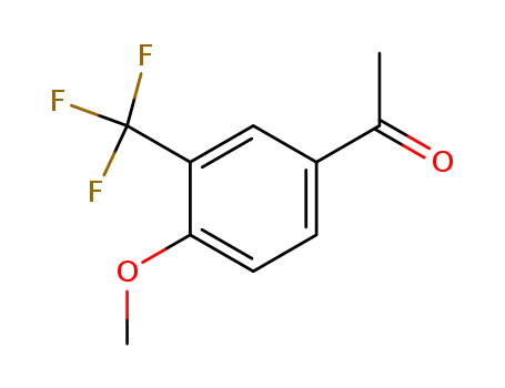 Ethanone,1-[4-methoxy-3-(trifluoromethyl)phenyl]- cas  149105-10-2