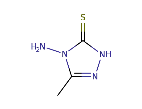 Molecular Structure of 20939-15-5 (4-AMINO-5-METHYL-4H-1,2,4-TRIAZOLE-3-THIOL)