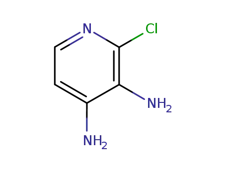 2-chloropyridine-3,4-diamine