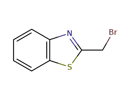 Molecular Structure of 106086-78-6 (2-(BROMOMETHYL)-1,3-BENZOTHIAZOLE)