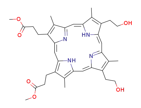 4-bis(2-hydroxyethyl)-6,7-bis[2-(methoxycarbonyl)ethyl]-1,3,5,8-tetramethylporphyrin