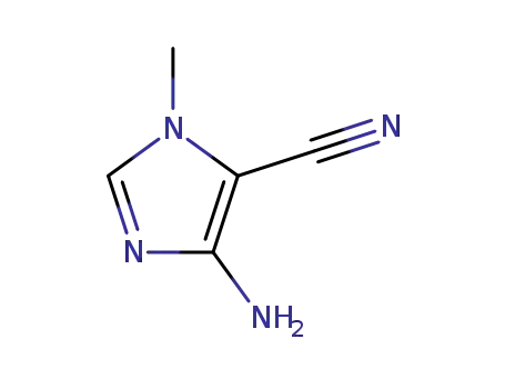 1H-Imidazole-5-carbonitrile,4-amino-1-methyl-(9CI)