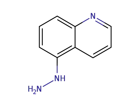 Molecular Structure of 15793-79-0 (5-hydrazinylquinoline)