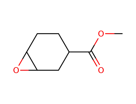 Molecular Structure of 41088-52-2 (3,4-Epoxycyclohexane carboxylic acid, methyl ester)