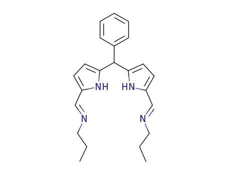 1,9-bis[(propylimino)methyl]-5-phenyldipyrromethane