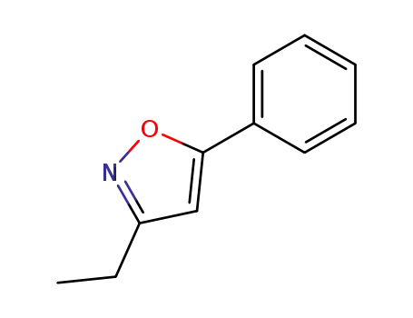 Molecular Structure of 4211-90-9 (3-Ethyl-5-phenylisoxazole)