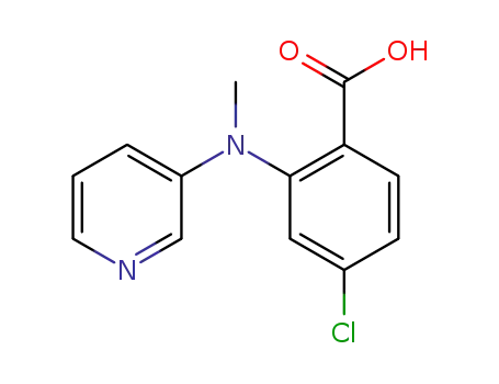 4-Chloro-2-(pyridin-3-ylmethylamino)benzoic acid