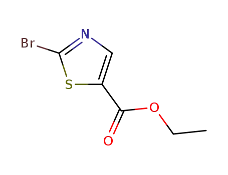 Molecular Structure of 41731-83-3 (Ethyl 2-bromothiazole-5-carboxylate)