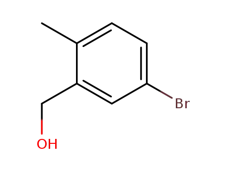 Molecular Structure of 258886-04-3 (5-Bromo-2-methylbenzyl alcohol)