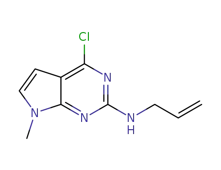 2-(prop-2-en-1-yl)amino-4-chloro-7-methyl-pyrrolo[2,3-d]pyrimidine