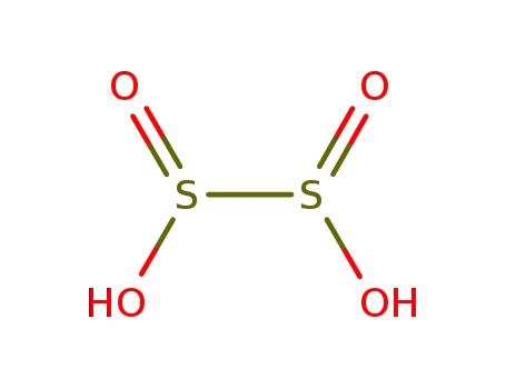 Molecular Structure of 15959-26-9 (Dithionous acid)