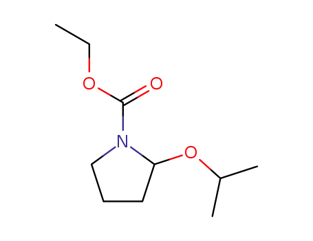 2-isopropoxy-pyrrolidine-1-carboxylic acid ethyl ester