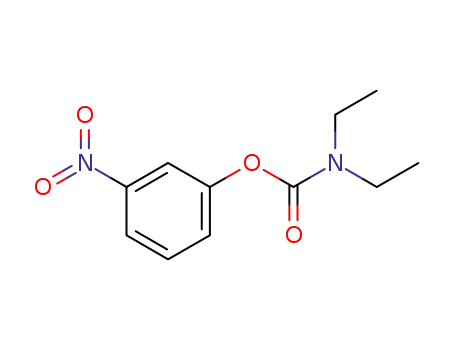 Molecular Structure of 915394-31-9 (Carbamic acid, N,N-diethyl-, 3-nitrophenyl ester)