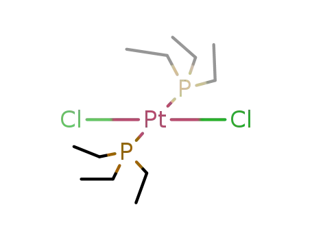 trans-platinum(triethylphosphine)2(chloro)2