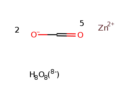 5Zn(2+)*8OH(1-)*2HCOO(1-)=Zn5(OH)8(HCOO)2