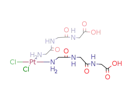 cis-dichloro-bis(glycylglycylclycine)platinum(II)