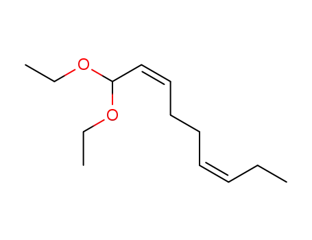 Molecular Structure of 67674-37-7 ((2Z,6Z)-1,1-diethoxynona-2,6-diene)
