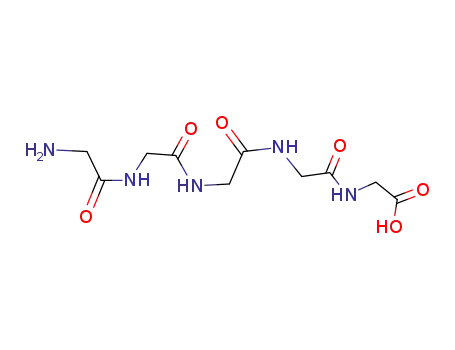 2-[[2-[[2-[[2-[(2-aminoacetyl)amino]acetyl]amino]acetyl]amino]acetyl]amino]acetic acid cas  7093-67-6