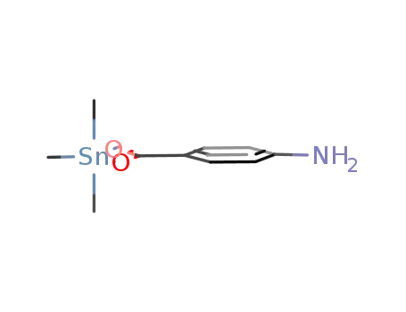 Molecular Structure of 77928-13-3 (Benzenamine, 4-[[(trimethylstannyl)oxy]carbonyl]-)