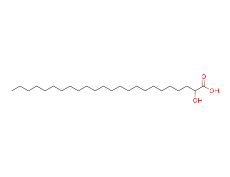 Molecular Structure of 544-57-0 (2-HYDROXYTETRACOSANOIC ACID)