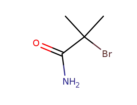 Molecular Structure of 7462-74-0 (2-BROMO-2-METHYLPROPANAMIDE)