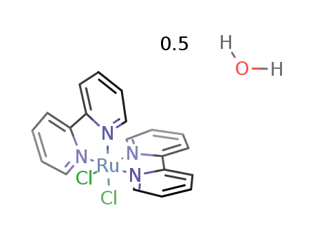 cis-Ru(II)(bipyridine)2Cl2*0.5H2O