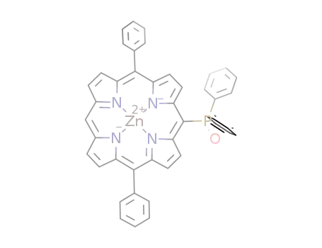 diphenyl[10,20-diphenylporphyrinatozinc(II)-5-yl]phosphine oxide