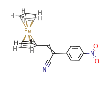 3-ferrocenyl-2-(4-nitrophenyl)acrylonitrile