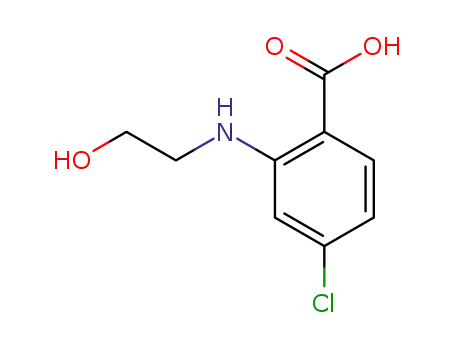 4-chloro-2-[(2-hydroxyethyl)amino]benzoic acid