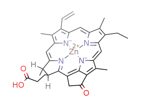 zinc 3-vinyl-8-ethyl-12-methyl-bacteriopheophorbide d