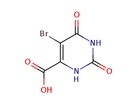 5-bromo-2,4-dioxo-1H-pyrimidine-6-carboxylic acid
