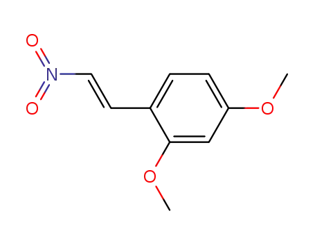 Molecular Structure of 37630-19-6 (2,4-DIMETHOXY-OMEGA-NITROSTYRENE)
