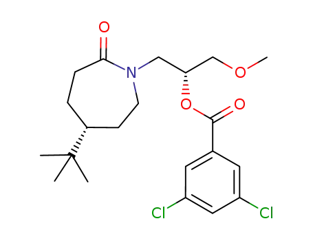 1-(5-tert-butyl-2-oxoazepan-1-yl)-3-methoxypropan-2-yl 3,5-dichlorobenzoate