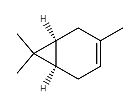Molecular Structure of 498-15-7 ((1S)-(+)-3-Carene)