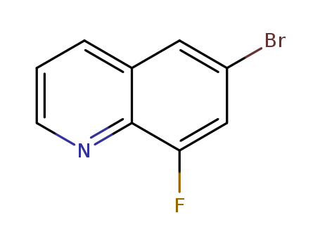 6-Bromo-8-fluoroquinoline