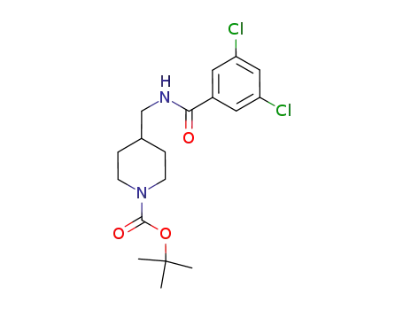 tert-butyl 4-{[(3,5-dichlorobenzoyl)amino]methyl}piperidine-1-carboxylate