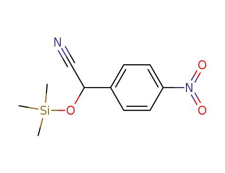2-(4-nitrophenyl)-2-[(trimethylsilyl)oxy]acetonitrile