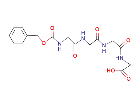 N-benzyloxycarbonylglycylglycylglycylglycine