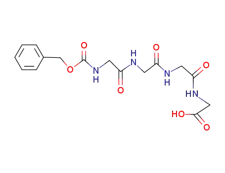 Molecular Structure of 7770-50-5 (Z-GLY-GLY-GLY-GLY-OH)