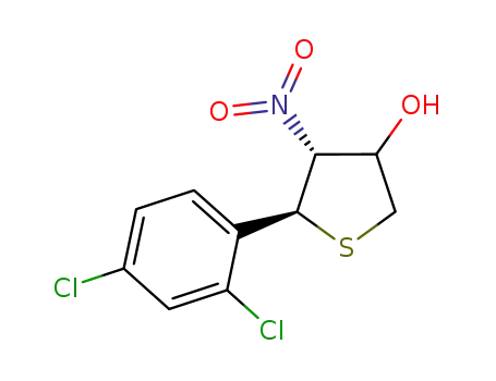 5-(2,4-dichlorophenyl)-4-nitrotetrahydrothiophen-3-ol