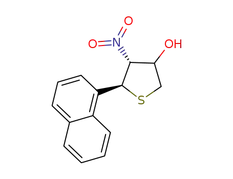 5-naphthalen-1-yl-4-nitrotetrahydrothiophen-3-ol