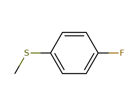 Molecular Structure of 371-15-3 (4-Fluorothioanisole)