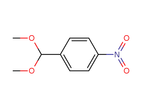 Molecular Structure of 881-67-4 (Benzene, 1-(dimethoxymethyl)-4-nitro-)