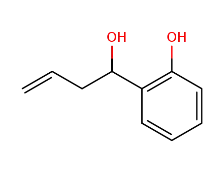 Molecular Structure of 67472-23-5 (Benzenemethanol, 2-hydroxy-a-2-propenyl-)